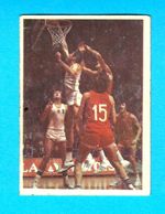 VLADIMIR TKACHENKO & KRESIMIR COSIC - Yugoslav Basketball Card 1987.* PBC CSKA Moscow Russia USSR Pallacanestro - 1980-1989