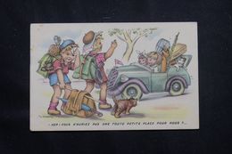 FRANCE - Carte Postale - Illustrateur Gougeon ( Chat, Chien, Enfants, Voiture ) - L 65778 - Gougeon