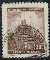 Böhmen-Mähren 1940, MiNr 41, Gestempelt - Gebruikt