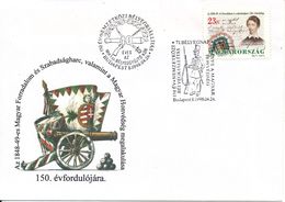 Hungary Cover With Special Postmark And Cachet Budapest 24-4-1998 - Covers & Documents