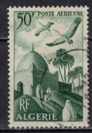 ALGERIE           N°  YVERT  :   PA 9    OBLITERE       ( Ob   6 / 62 ) - Airmail