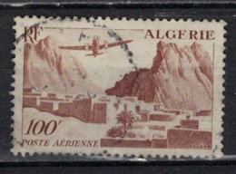 ALGERIE           N°  YVERT  :   PA 10  OBLITERE       ( Ob   6 / 62 ) - Airmail
