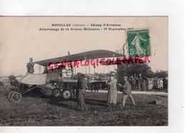 16- ROUILLAC - CHAMP AVIATION-ATTERRISSAGE DE 12 AVIONS MILITAIRES-22 SEPTEMBRE 1913- EDITEUR LIBRAIRIE BOYON - Rouillac