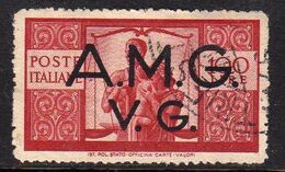 VENEZIA GIULIA 1945 - 1947 TRIESTE AMGVG AMG VG DEMOCRATICA LIRE 100 USATO USED OBLITERE' - Used