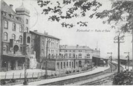 HERBESTHAL  --  Poste Et Gare - ( Club Ferroviaire De L'Est De La Belgique ) - Lontzen