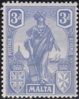 Malta  .    SG  .     130      .    *    .   Mint-hinged   .   /   .  Neuf Avec Charnière - Malta (...-1964)