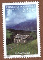 AND008 ANDORRA FRANCESE 2005 NR BORDES D'ENSEGUR EURO 2,50 USATO - Used Stamps