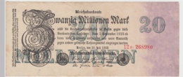 (D1029) Geldschein Reichsbanknote, 20 Millionen Mark 1923, Inflation - Autres & Non Classés