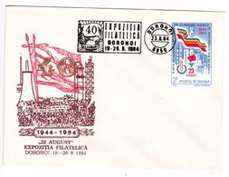 Romania , Roumanie , 1984 , Dorohoi ,  Philatelic Exhibition   , 23 August , Special Cancell - Postmark Collection