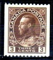 B243-Canada 1918-25 (+) LH - Senza Difetti Occulti - - Roulettes