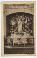 (RECTO / VERSO) LA CHAPELLE BASSE MER EN 1940 - INTERIEUR DE L' EGLISE - STATUE DE SAINTE THERESE - CPA - La Chapelle Basse-Mer