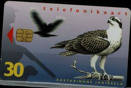 ESTONIA 1997 PHONECARD EAGLES USED VF!! - Aigles & Rapaces Diurnes