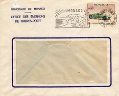 MONACO. N°715 Oblitéré De 1967. Cooper-Climax De 1958 - Covers & Documents