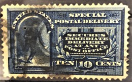 USA 1895 - Canceled - Sc# E5 - Special Postal Delivery 10c - Special Delivery, Registration & Certified