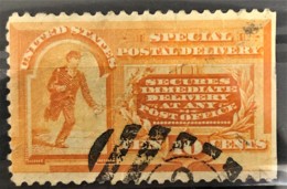 USA 1893 - Canceled - Sc# E3 - Special Delivery 10c - Express & Recommandés