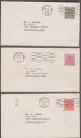 1953. CANADA. Georg VI. 3 DIFFERENT Envelopes. () - JF365216 - 1903-1954 Rois