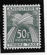 Andorre Taxe N°40 - Neuf ** Sans Charnière - TB - Nuovi