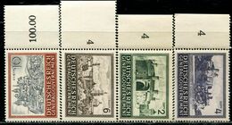 CE0073 Poland 1943 Krakow Castle Building 4V Edged Paper Engraved Version MNH - Otros & Sin Clasificación