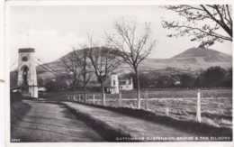 GATTONSIDE SUSPENSION BRIDGE @ THE EILDONS - Roxburghshire