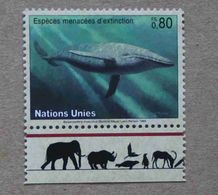 Ge94-01 : Nations-Unies (Genève) / Protection De La Nature - Balaenoptera Musculus (baleine Bleue Ou  Rorqual Bleu) - Nuovi