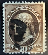 USA 1881/82 - Canceled - Sc# 209 - 10c - Gebraucht