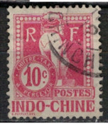 INDOCHINE         N°  YVERT :  TAXE   8  ( 2 )    OBLITERE       (OB 8/11 ) - Postage Due