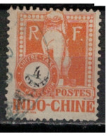 INDOCHINE         N°  YVERT :  TAXE   36   ( 1 )      OBLITERE       (OB 8/12 ) - Postage Due