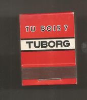 Boite D'allumettes , Pochette, Tu Bois ? TUBORG , Tuurluk... TUBORG ,  2 Scans - Boites D'allumettes