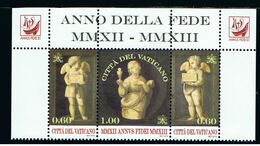 2013 - VATICAN - VATICANO - VATIKAN - S11A -    MNH - SET OF 3 STAMPS ** - Other & Unclassified