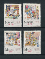 Portugal MACAO MACAU 1994 Chinese Stores, Magasins Chinois Complete Set MNH, FVF - Sonstige & Ohne Zuordnung