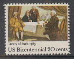 USA 1983 US Bicentennial / Treaty Of Paris 1v ** Mnh (49324D) - Andere & Zonder Classificatie