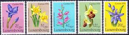 20-052 Luxemburg 1976 Flowers Caritas Complete Set Mi 936-940 MNH ** - Other & Unclassified
