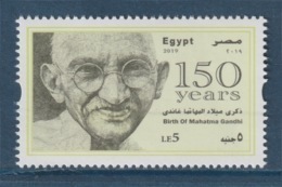 Egypt - 2019 - New - ( 150th Annie., Birth Of Mahatma Gandhi ) - MNH** - Andere & Zonder Classificatie