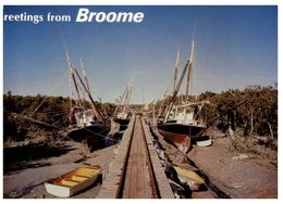 (H 15) Australia - WA - Broome With Pearling Lugger In China Town - Broome