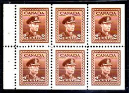 B316-Canada 1943-48 (++/+) Mnh/Hinged - Senza Difetti Occulti - - Pages De Carnets