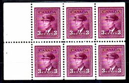 B317-Canada 1943-48 (++/+) Mnh/Hinged - Senza Difetti Occulti - - Pages De Carnets