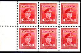 B318-Canada 1943-48 (++/+) Mnh/Hinged - Senza Difetti Occulti - - Pages De Carnets