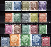 D+ Saarland 1957 Mi 409-28 Mnh Heuss GH - Altri & Non Classificati