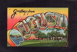 95215    Stati  Uniti,  Greetings  From  Augusta,  Georgia,  VG - Augusta