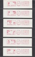 China 2020, Franking Labels, Set Of 12v,  "Dream Of Red Mansions", MNH** - Other & Unclassified