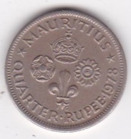 Ile Maurice, 1/4 Rupee 1978  Elizabeth II. KM# 36 - Maurice