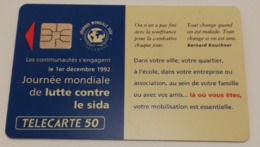 Télécarte - SIDA INFO SERVICE - Cultural