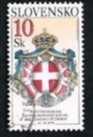 SLOVACCHIA (SLOVAKIA)  -  SG 350  -  2000  POSTAL AGREEMENT WITH MALTESE ORDER -   USED - Used Stamps