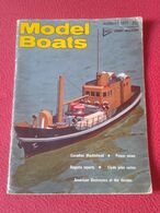 MAGAZINE REVISTA MODEL BOATS AGOSTO 1977 AUGUST VOLUME 27 Nº NUMBER 318 HOBBY MAP SHIPS BARCOS...VER, USA ? CANADA ? ... - Divertissement