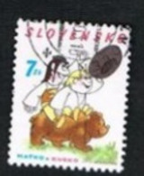 SLOVACCHIA (SLOVAKIA)  -  SG 415  -  2003 CHILDREN DAY: CARTOONS   -   USED - Used Stamps