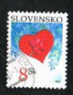 SLOVACCHIA (SLOVAKIA)  -  SG 431  -  2004 VALENTINE DAY  -   USED - Used Stamps