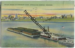 Tennessee - Memphis - Freight Barges On The Mississippi River - Memphis