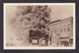 CPA Amérique Iowa Incendie Fire Catastrophe Carte Photo RPPC Non Circulé - Iowa City