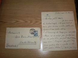 Constantinople  R Nave Urano Galata Ship  Letter To Backa Palanka Jugoslavia 1926 - Other & Unclassified