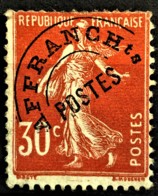 FRANCE 1922/47 - MNG - YT 58 - PRÉOBLITÉRÉS - 1893-1947